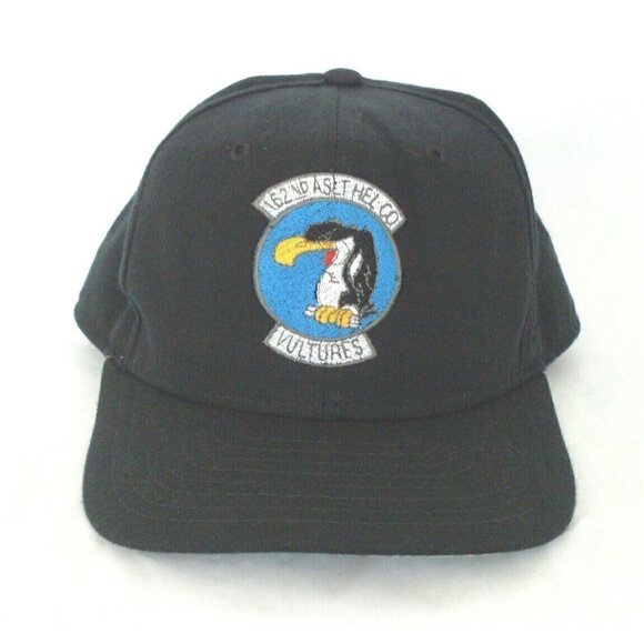 Vintage 162nd ASLT Hel Co Vultures Adjustable Hat (By New Era) Made in US - Picture 1 of 6